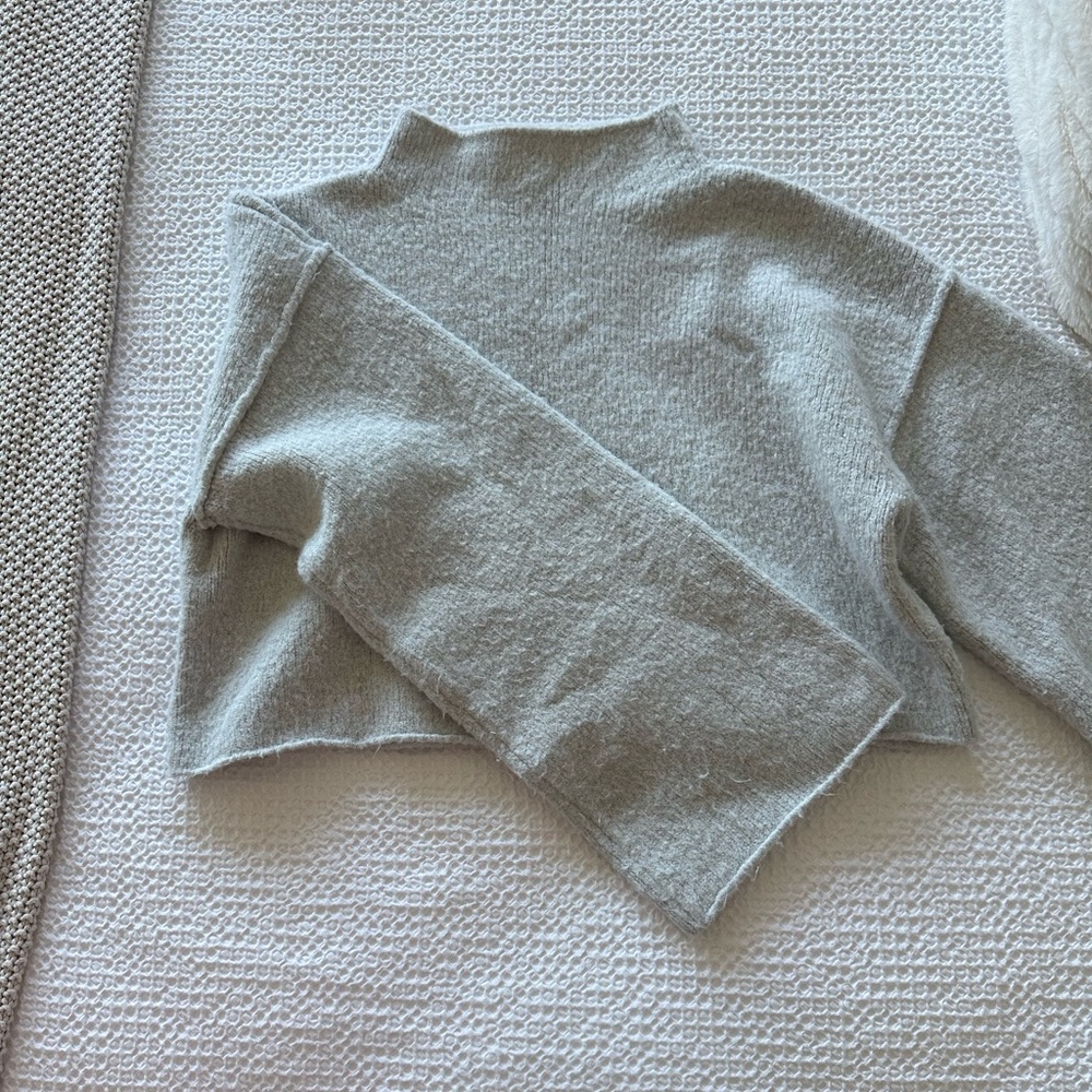 Free People Cropped Sweater